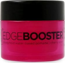 A pink container of edge booster