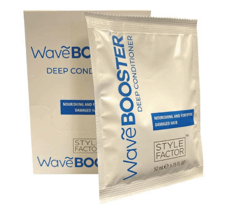 A package of wave booster deep conditioner